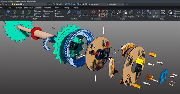 CAD Software Interface